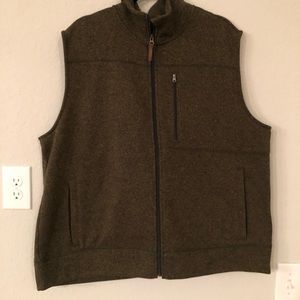 Forest green vest